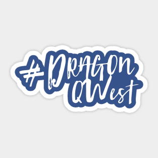 #DragonQWest Sticker